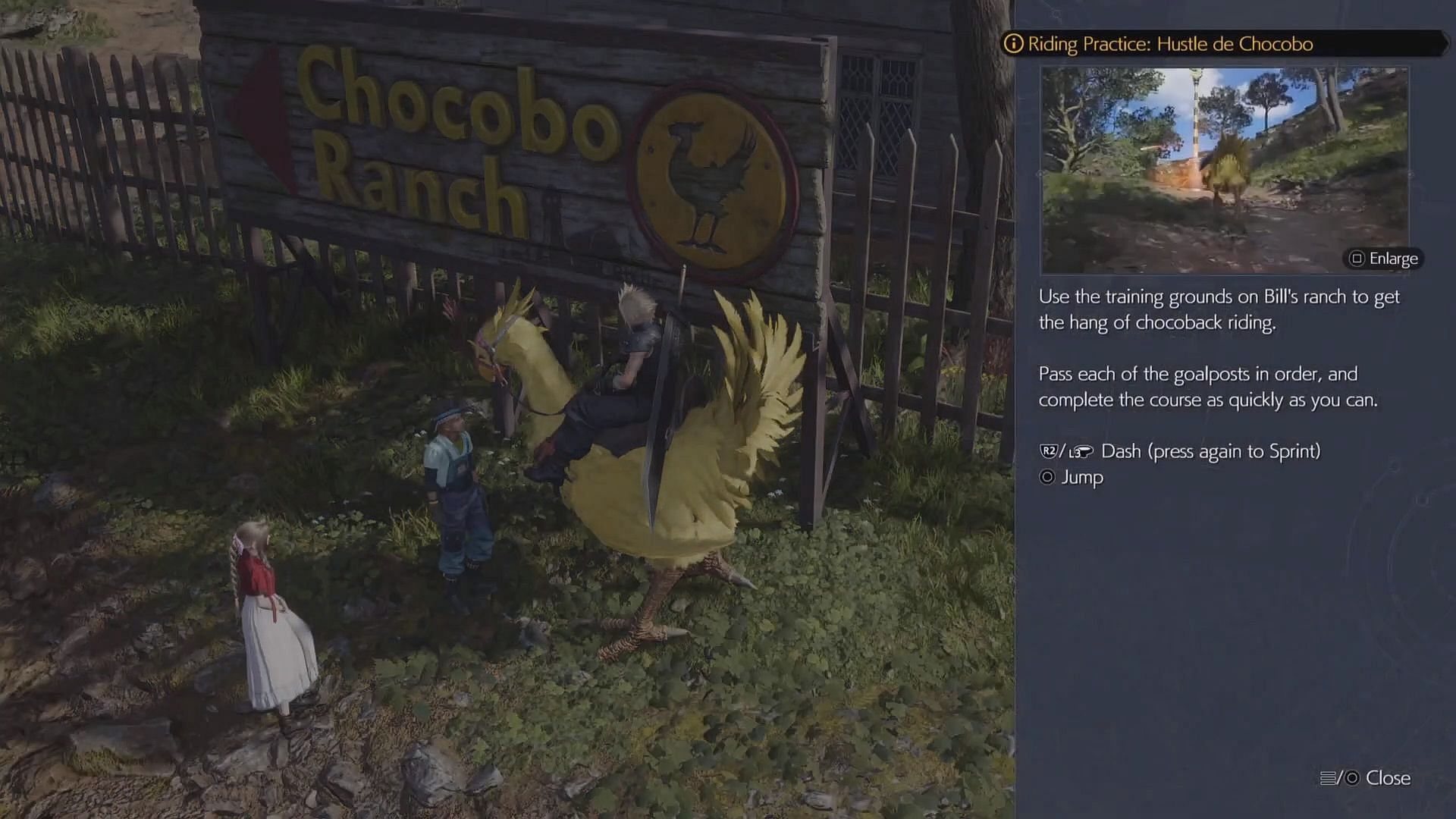 A New Journey Begins: Riding a Chocobo (Image via Square Enix/ YouTube-ChucksLucks)