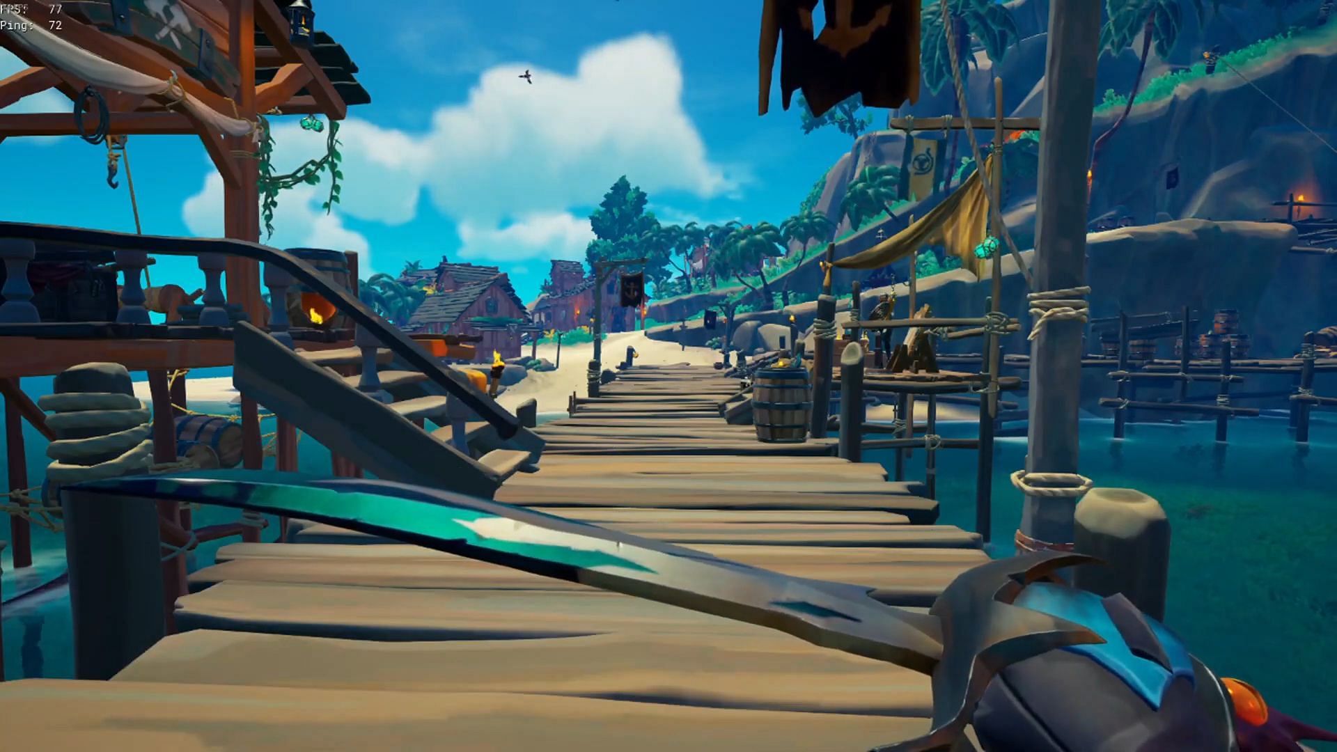 The Kraken Cutlass in the Kraken Classic Bundle in Sea of Thieves (Image via Rare/ Norge_Squad on YouTube)