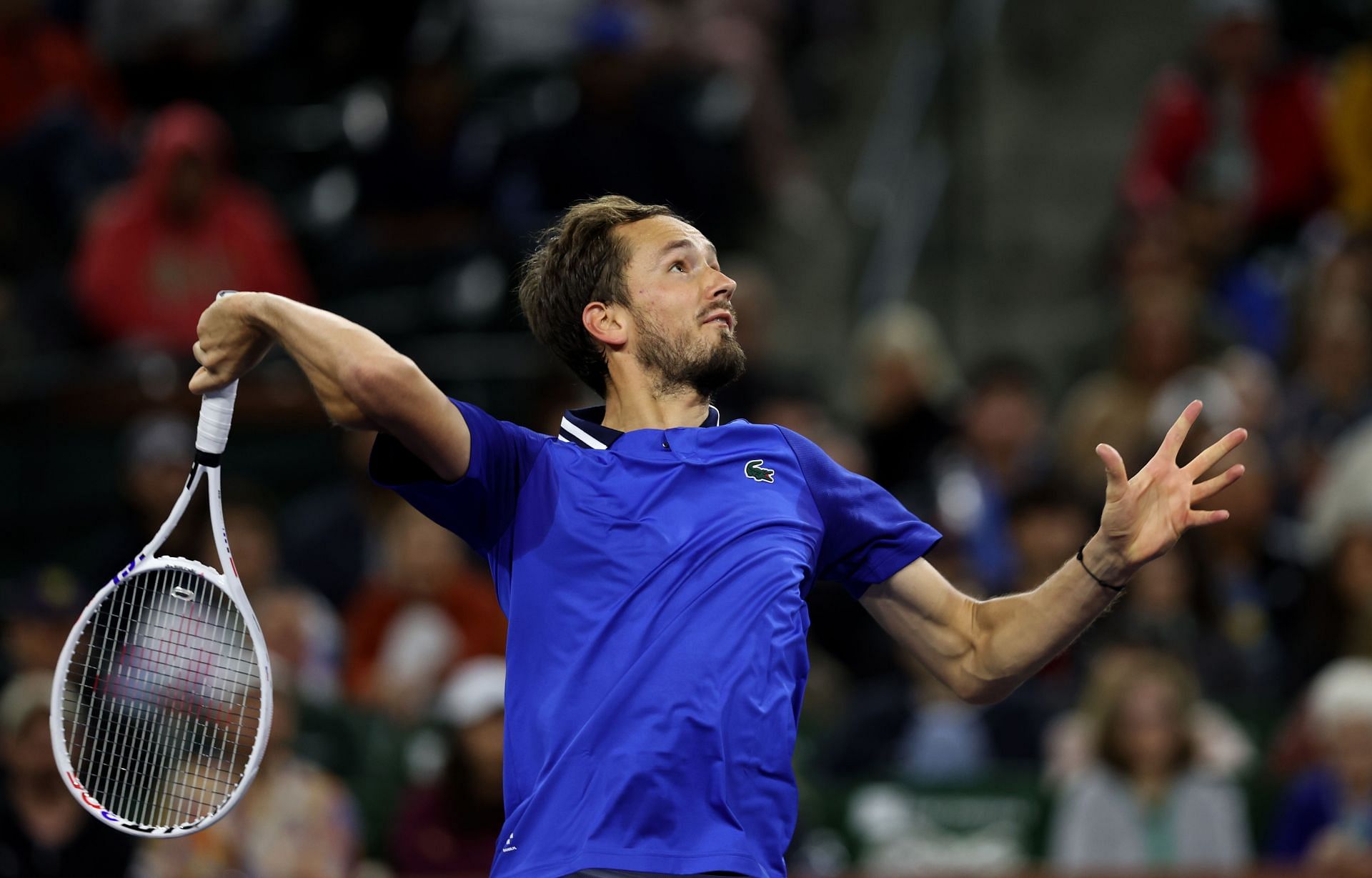 Daniil Medvedev is the fourth seed at Indian Wells.