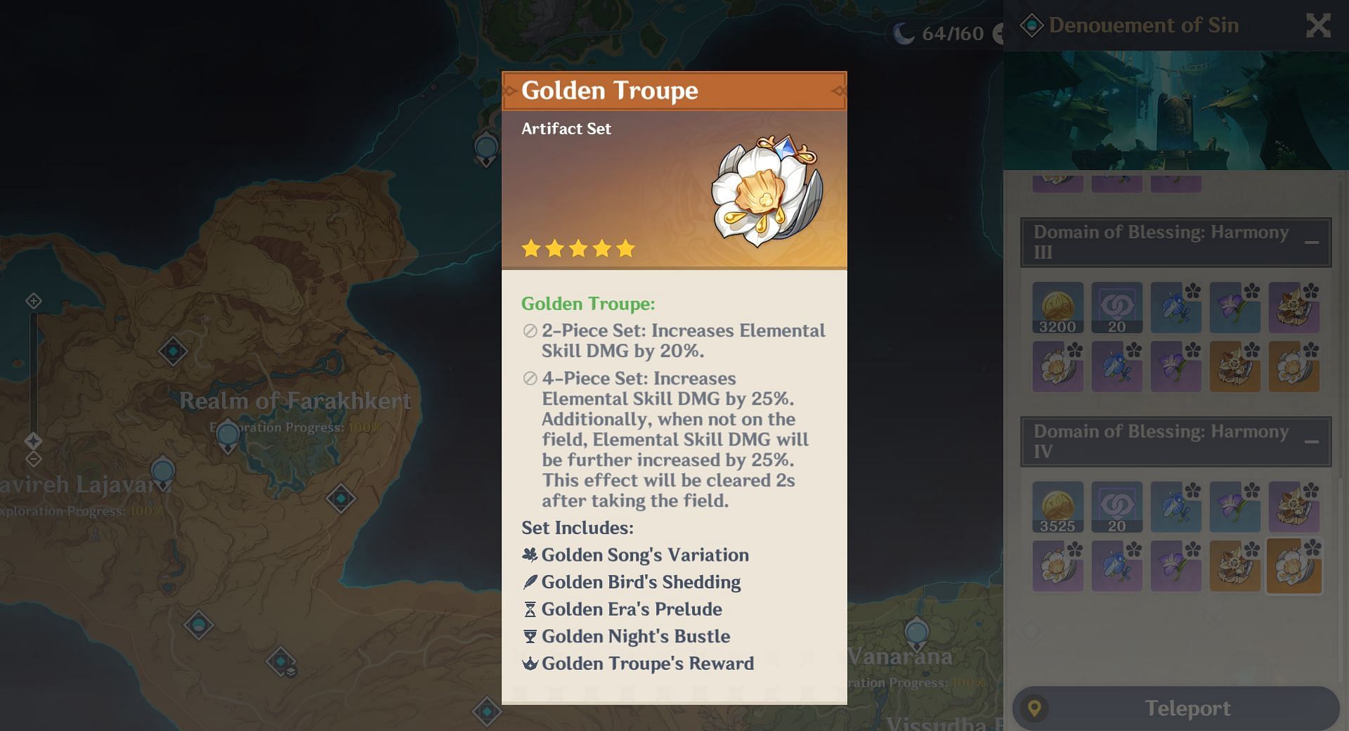 Golden Troupe (Image via HoYoverse)