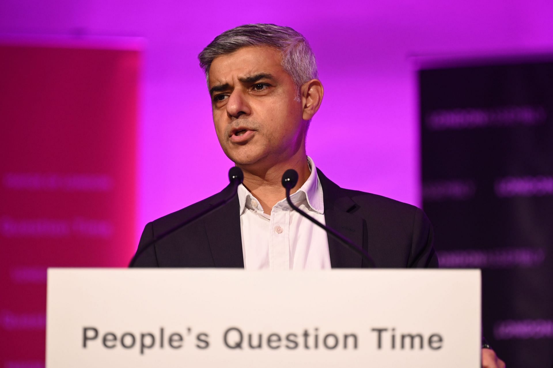 Khan had been elected two times in a row as Mayor of London (Image via Getty)