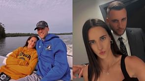 WATCH: Caitlin Clark and BF Connor McCaffery share adorable moment during Iowa vs Kansas State matchup
