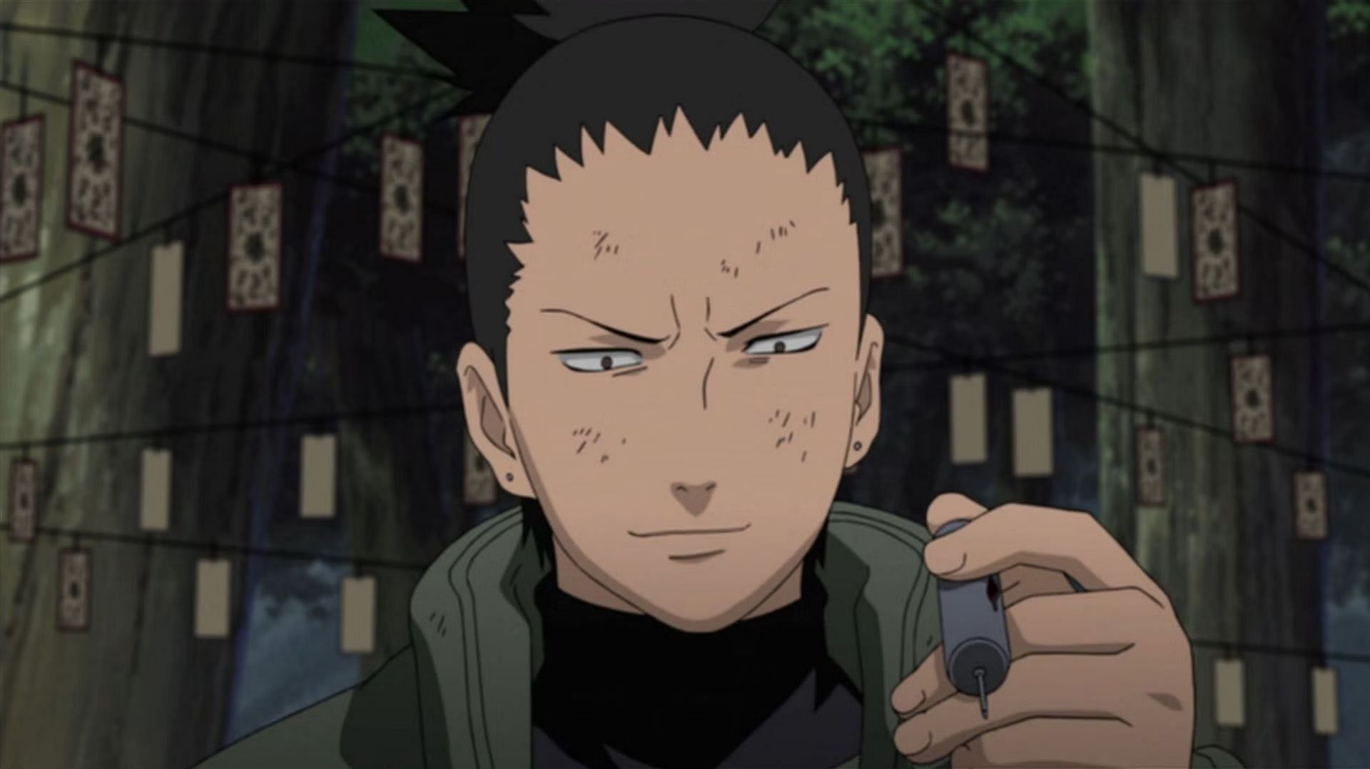 Shikamaru Nara is one of the laziest anime characters (image via Pierrot)