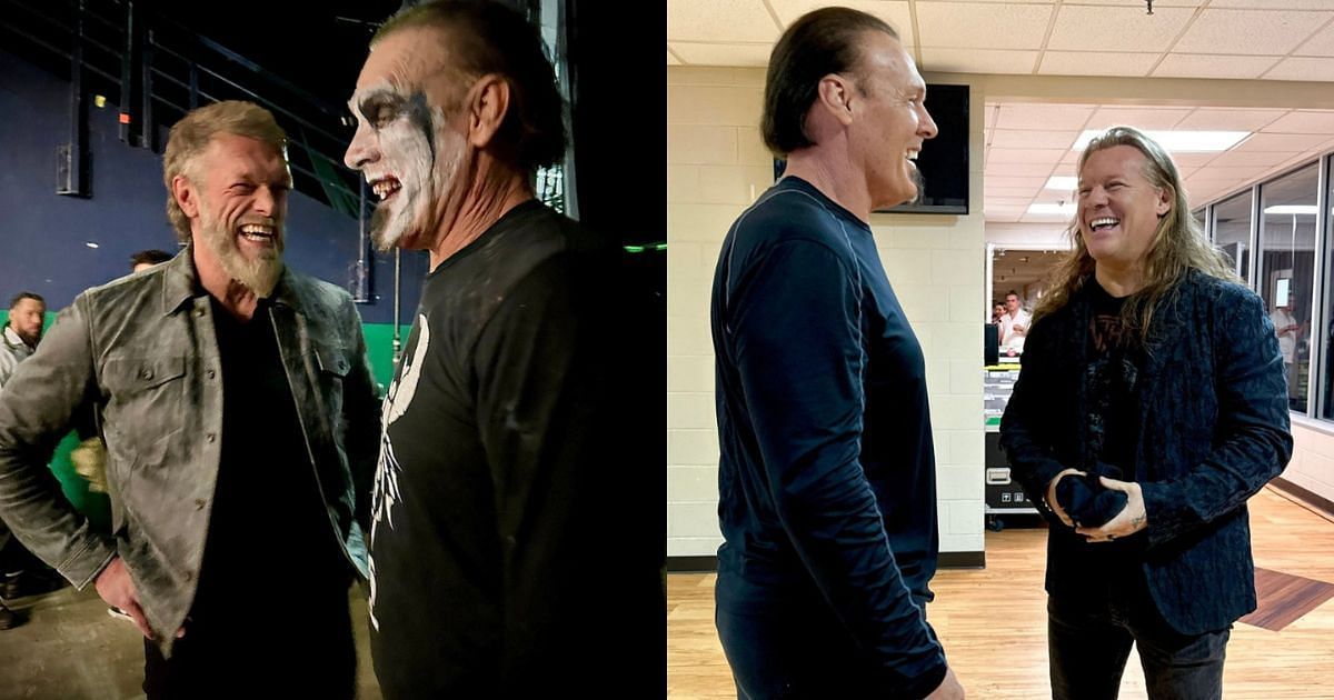 Sting unveils unseen backstage footage and photos from AEW Revolution 2024