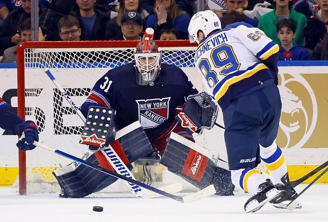 St Louis Blues v New York Rangers