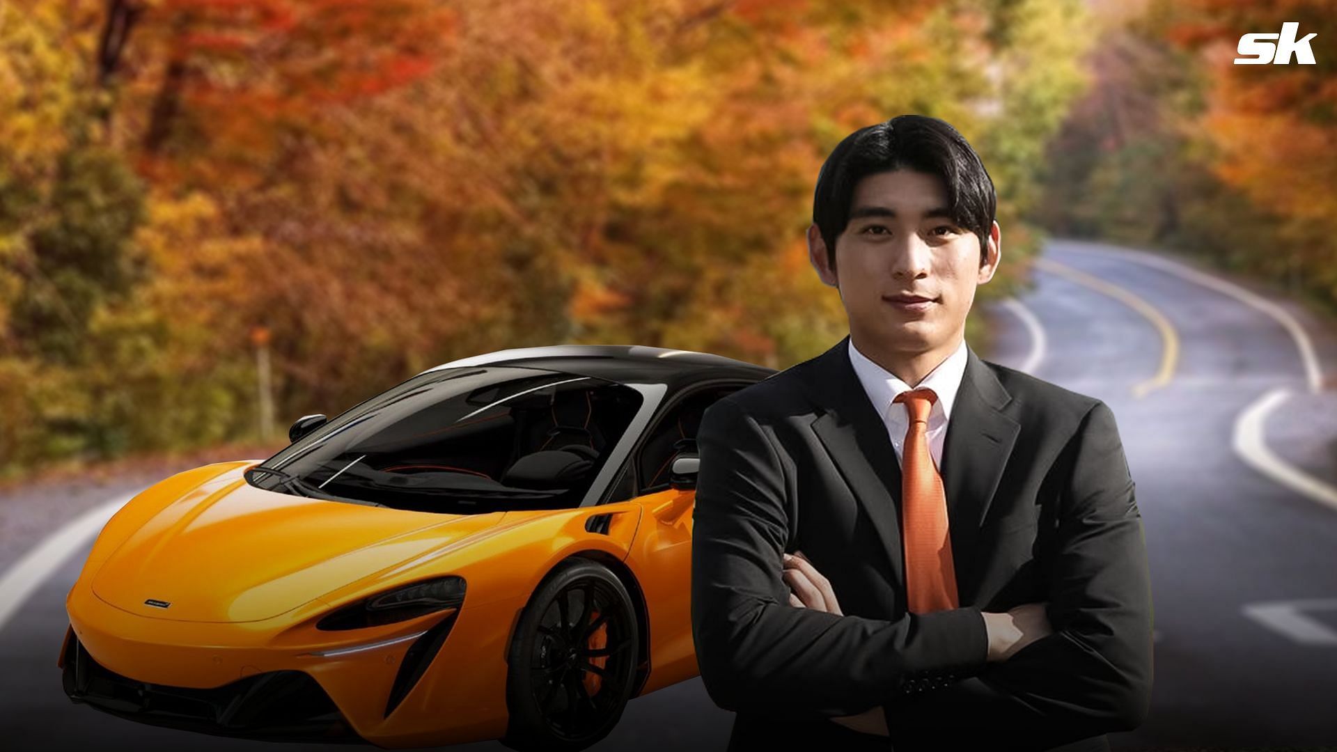 Giants rookie Jung Hoo-Lee takes center stage with $256,308 McLaren Artura for Esquire Korea photoshoot