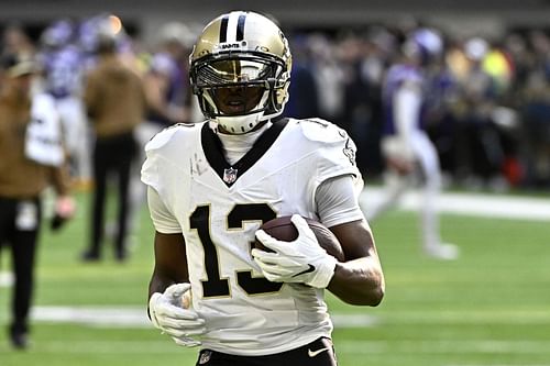 Michael Thomas during the New Orleans Saints vs. Minnesota Vikings