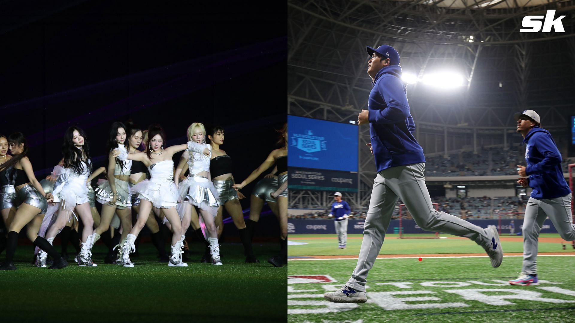 MLB fans were unconvinced about K-Pop group aespa