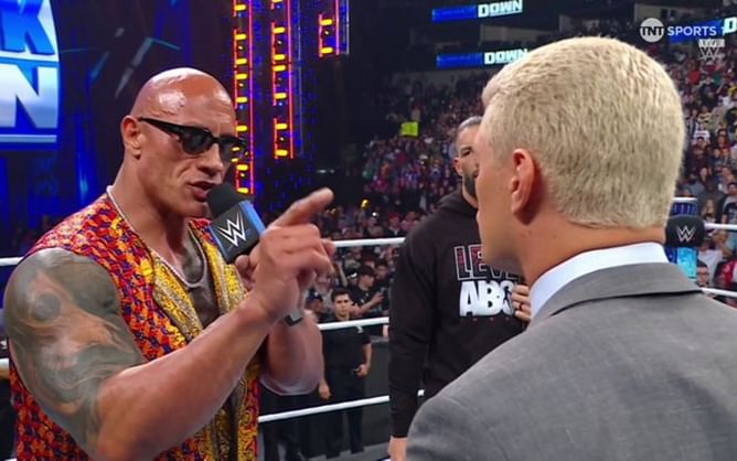The Rock uses his TKO role to hit Cody Rhodes with a career-altering stipulation at WrestleMania 40