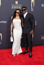 Tyreek Hill and his wife Keeta Vaccaro