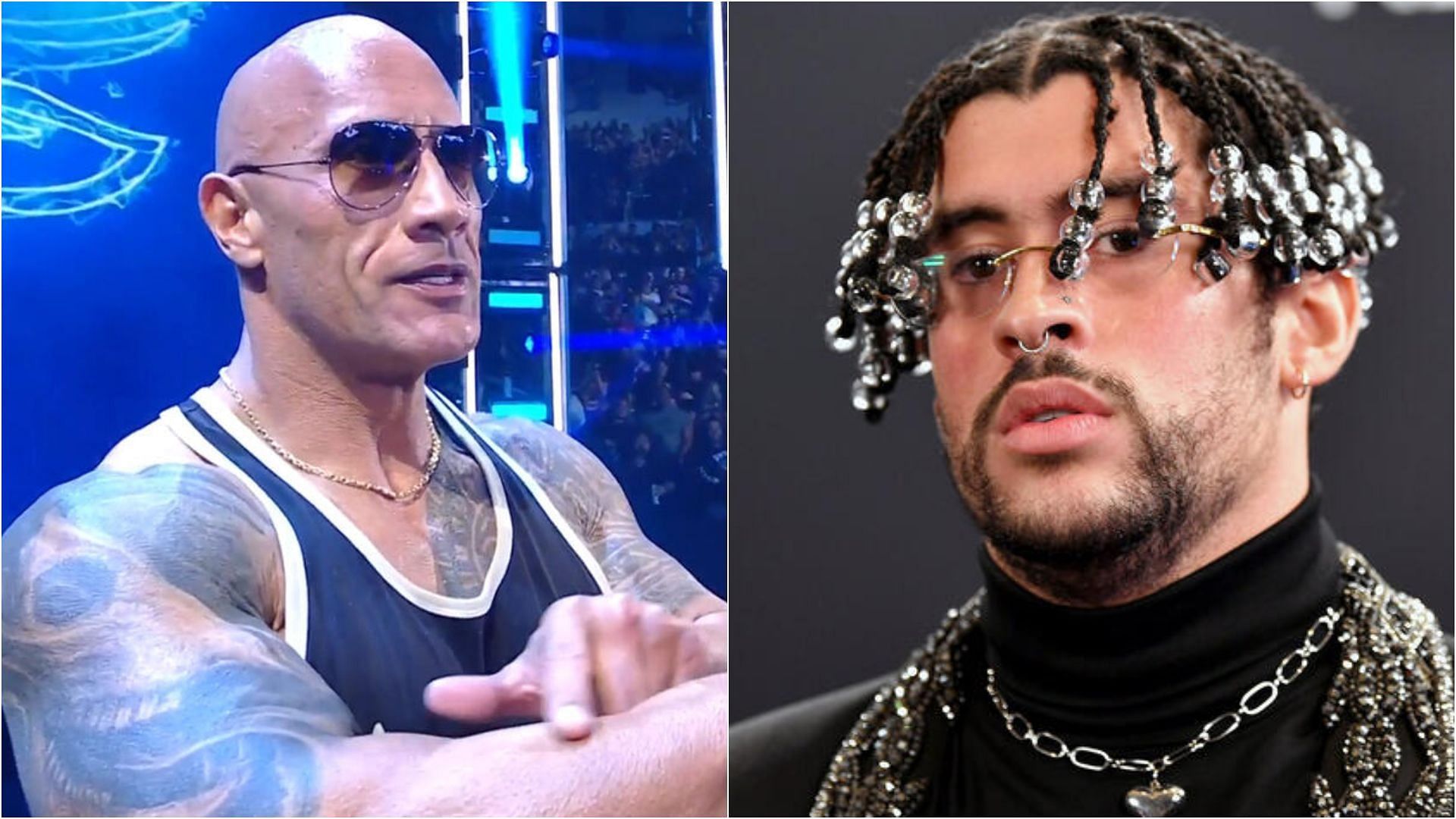 The Rock and Bad Bunny were present at the 2024 Academy Awards.