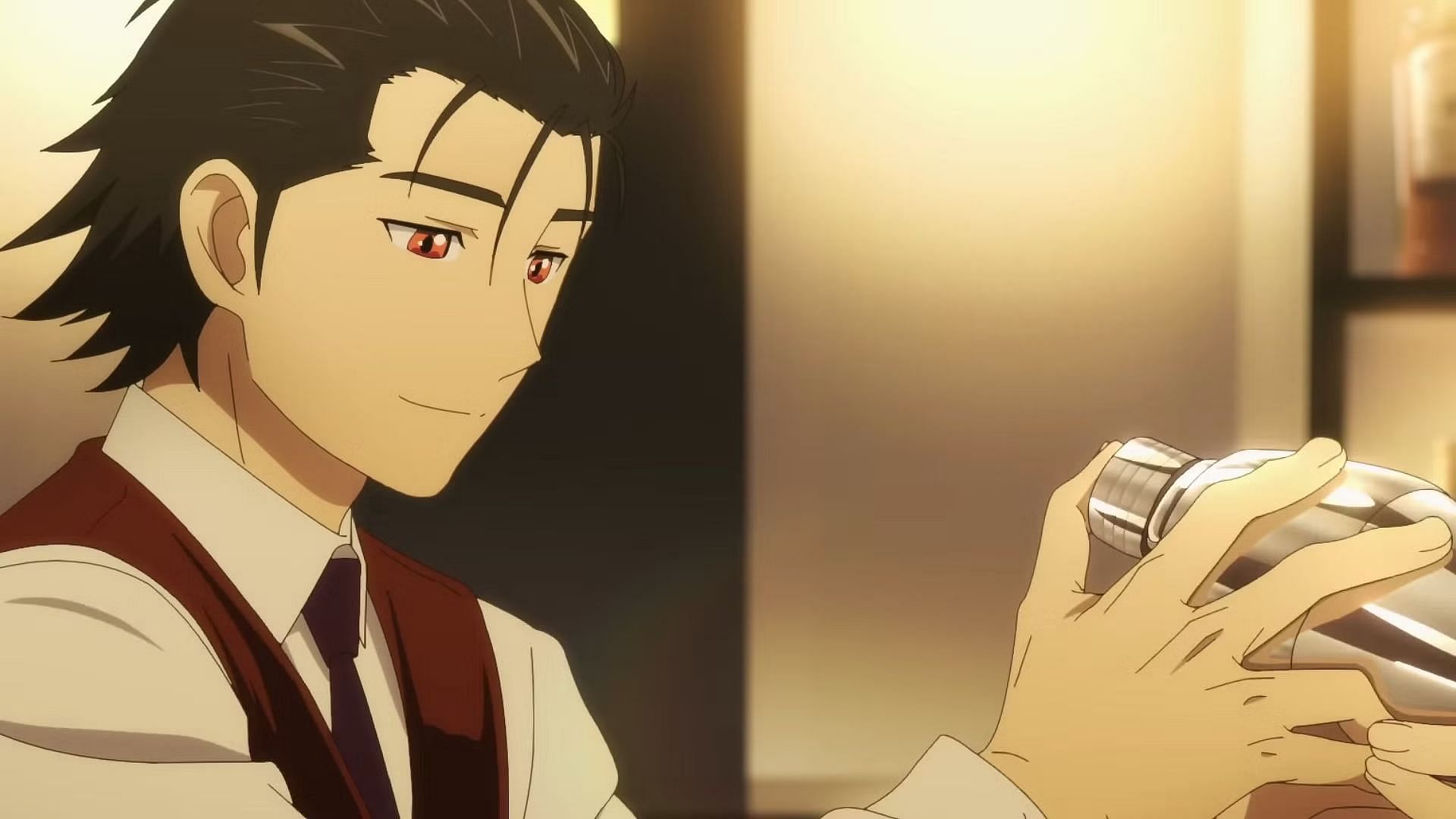 Ryu Sasakura as seen in the Bartender: Glass of God anime (image via Liber)