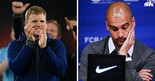"Some of the best football I’ve ever seen" - Newcastle boss Eddie Howe heaps praises on Pep Guardiola's Barcelona