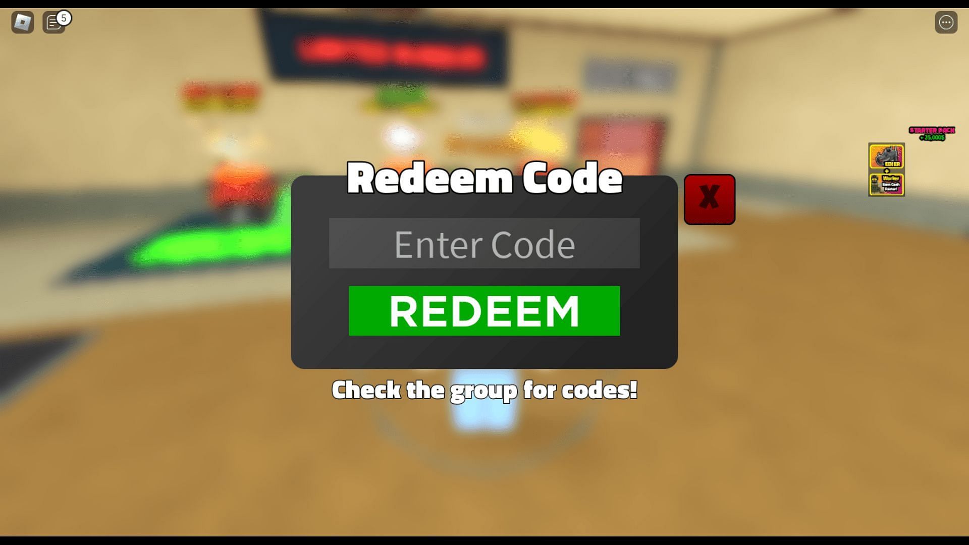 Redeem codes in Military Tycoon (Roblox || Sportskeeda)