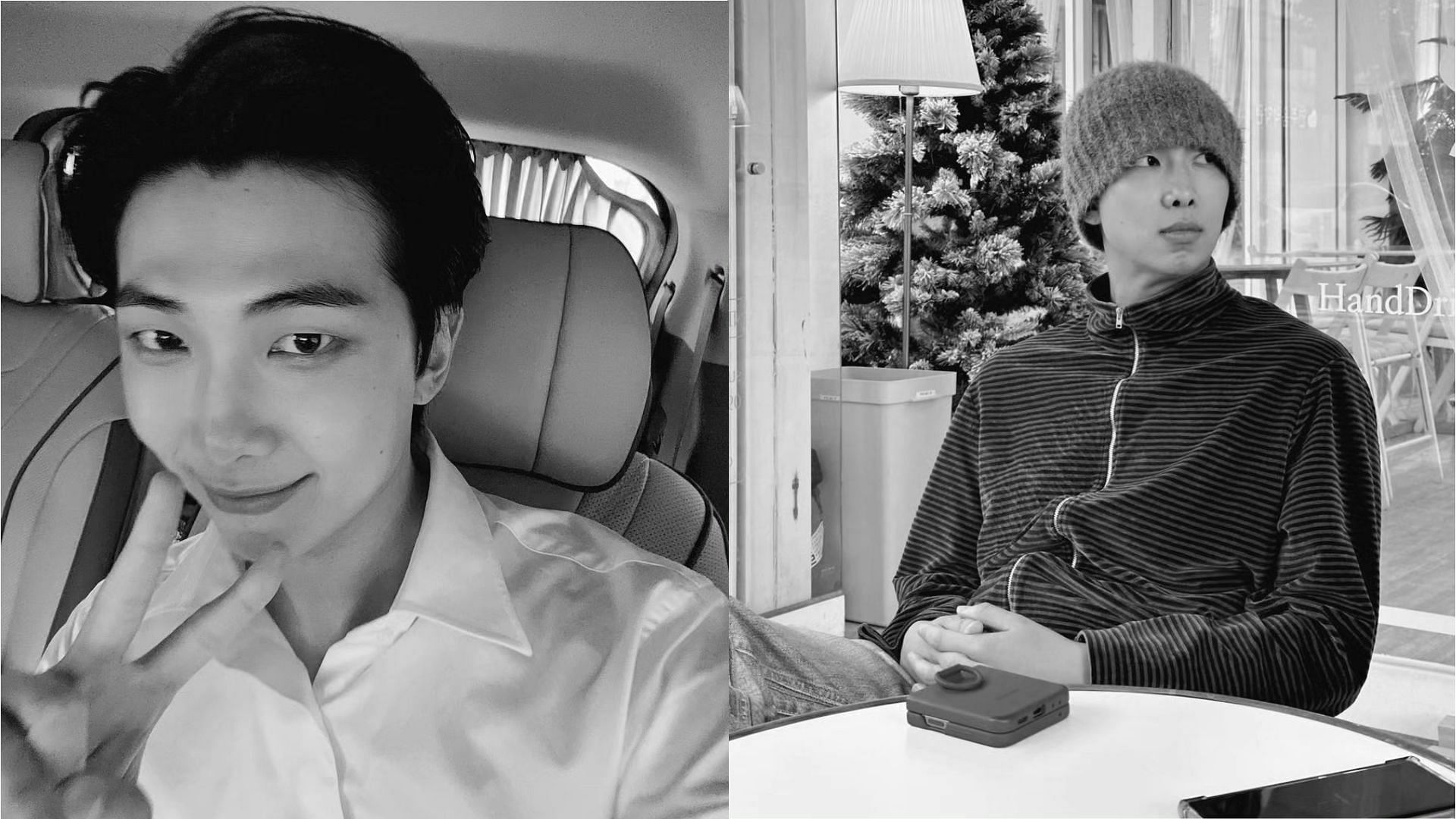 RM tells fans about his discovery of Instagram reels (Images via Instagram/rkive)