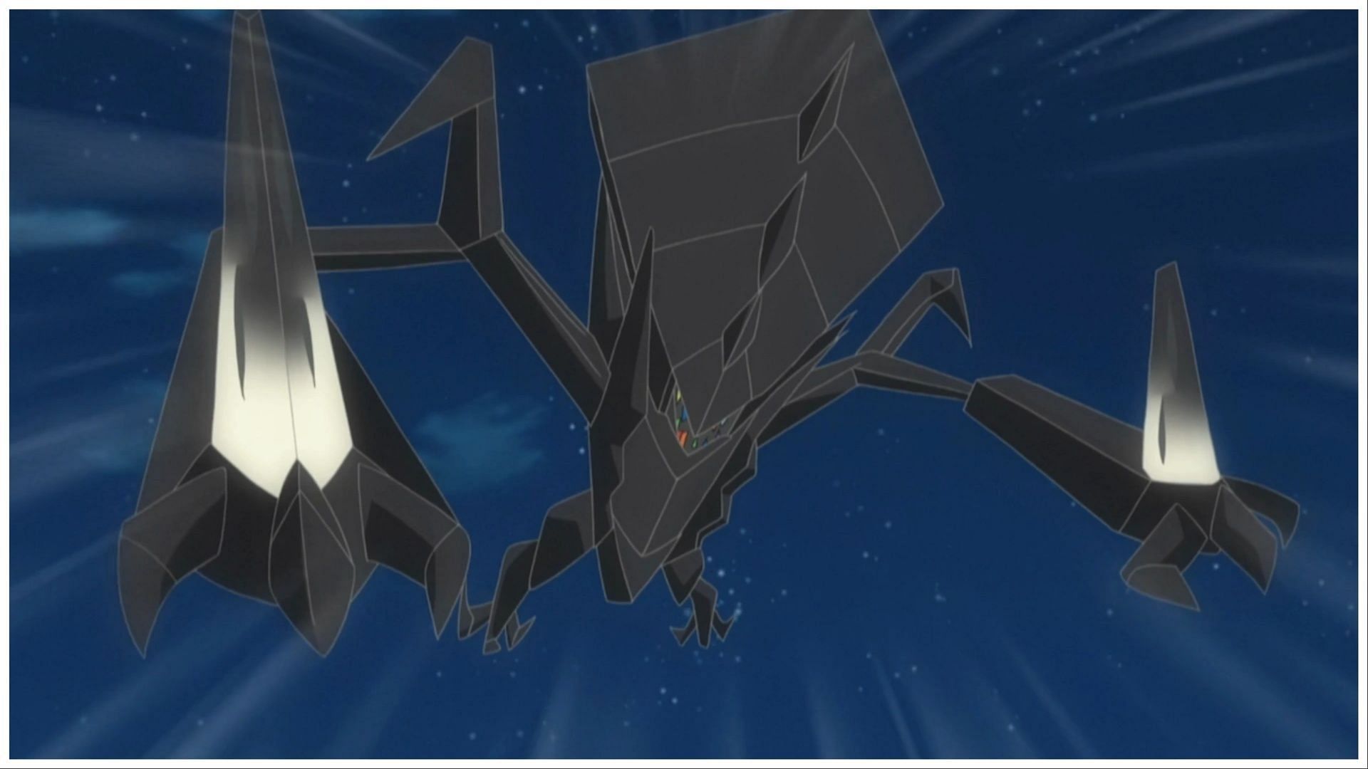 Necrozma as seen in the Pokemon anime (Image via The Pokemon Company)