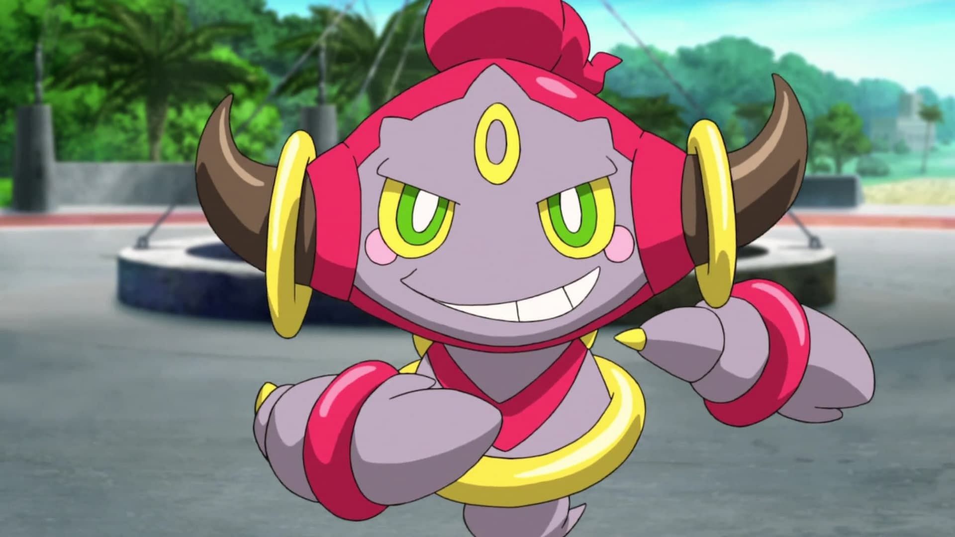 Hoopa in the anime (Image via The Pokemon Company)