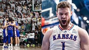 College hoops world takes subtle jabs at $587,000 NIL-valued Hunter Dickinson and crew ahead of KU senior night: "Y'all are overrated"