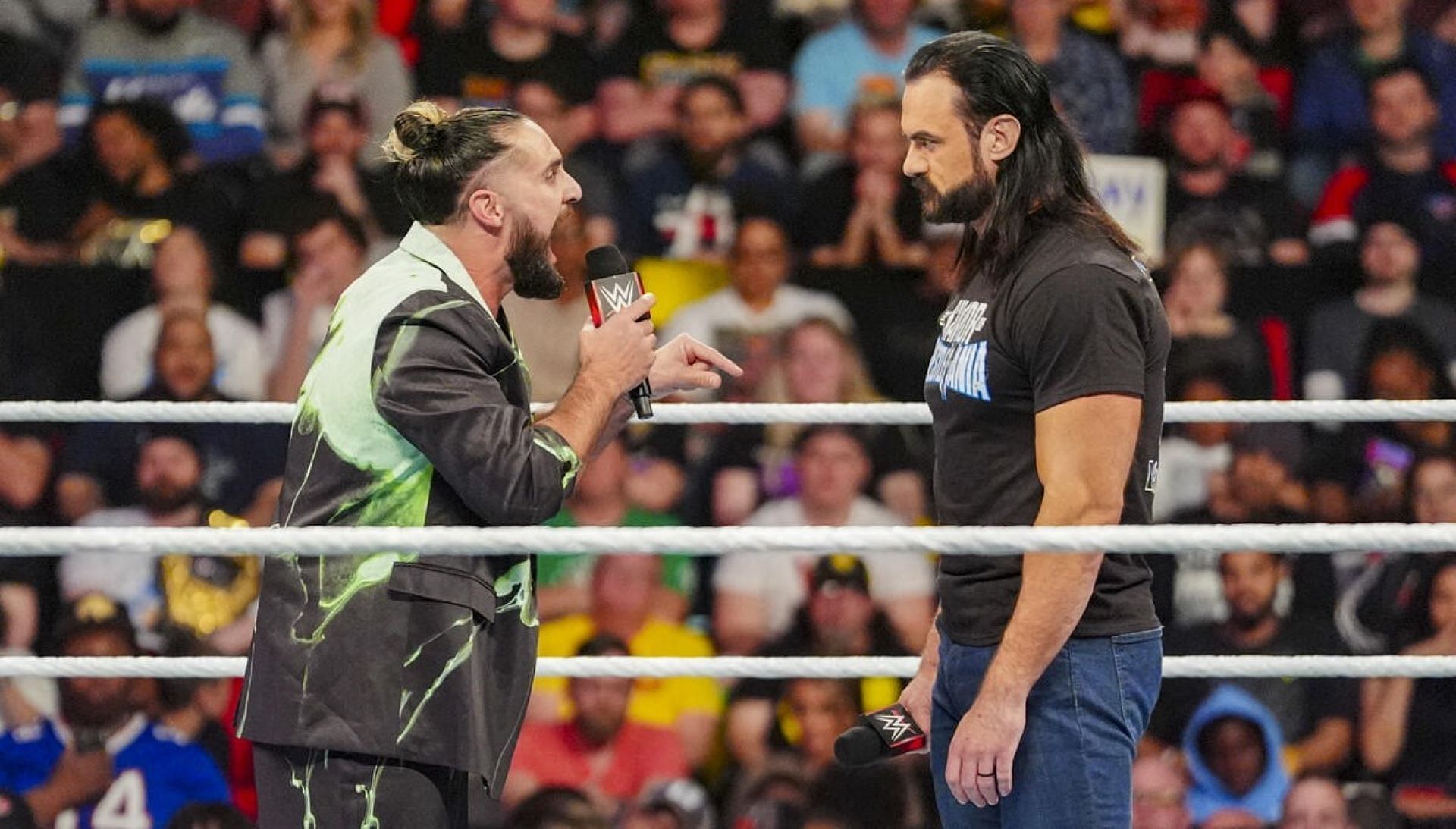 Things are heating up between Seth Rollins and Drew McIntyre.