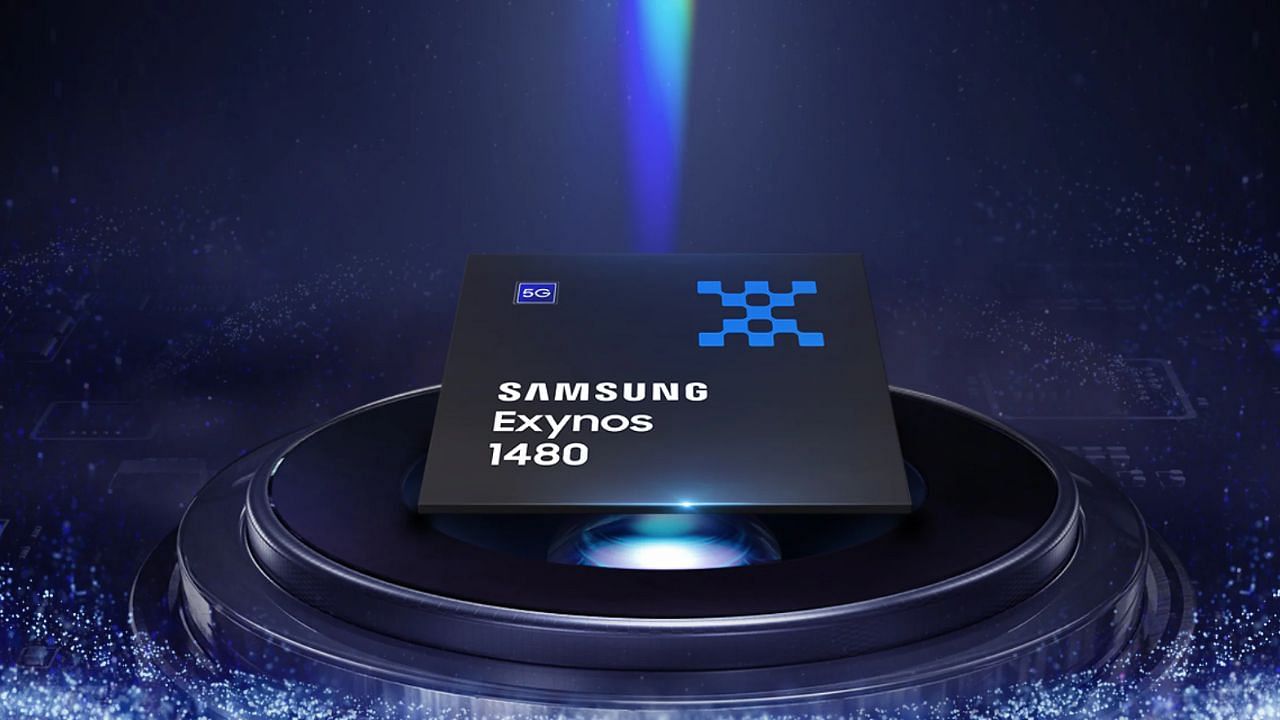 The Samsung Galaxy A55 is powered by the Exynos 1480 chipset. (Image by Samsung)