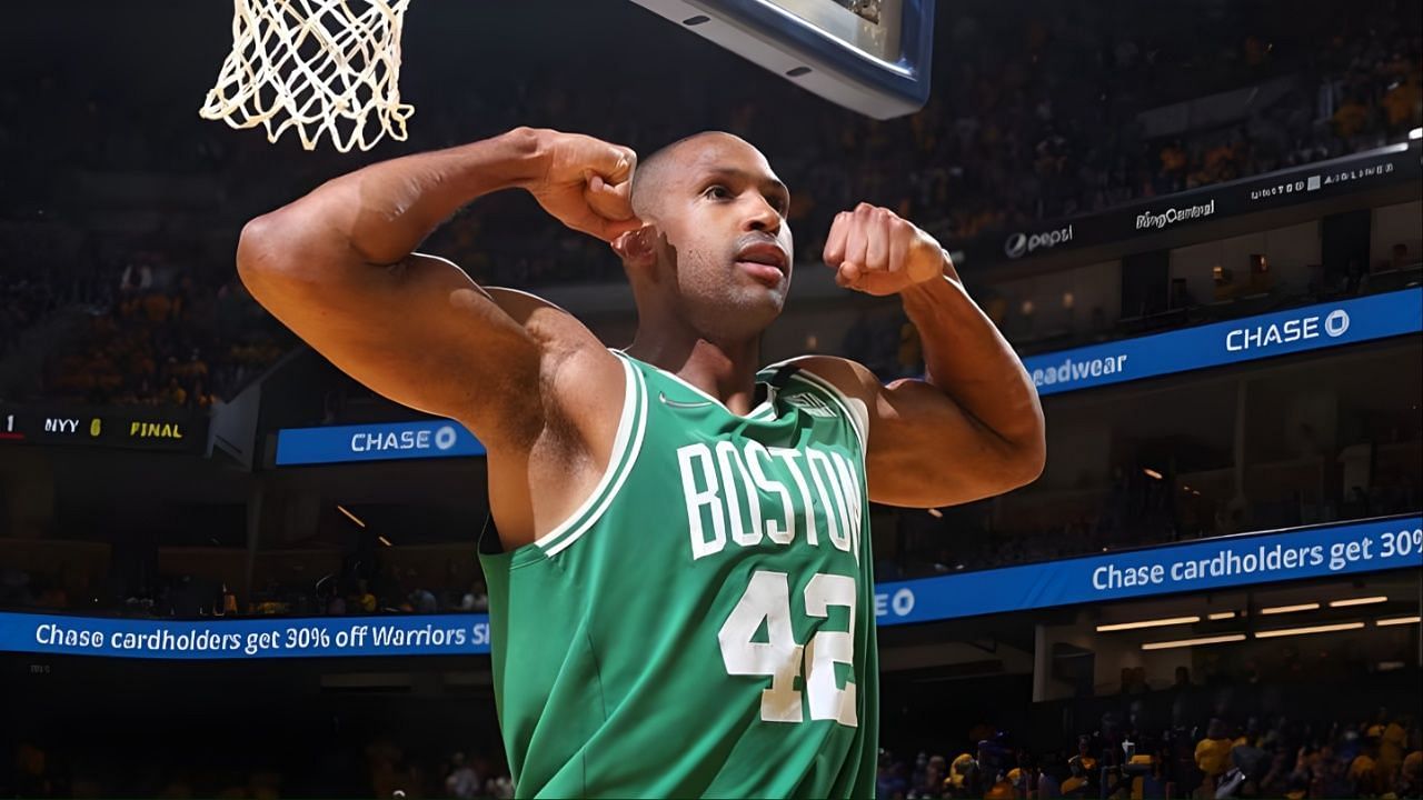 Al Horford is shooting 40.5% from the 3-point line.