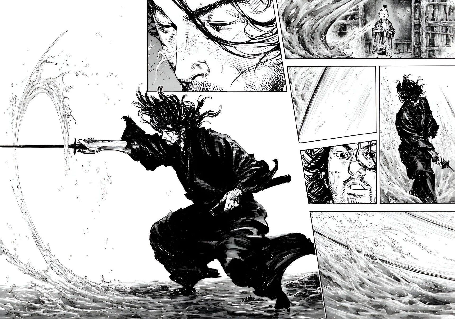 Musashi as seen in the manga (Image via VIZ media)