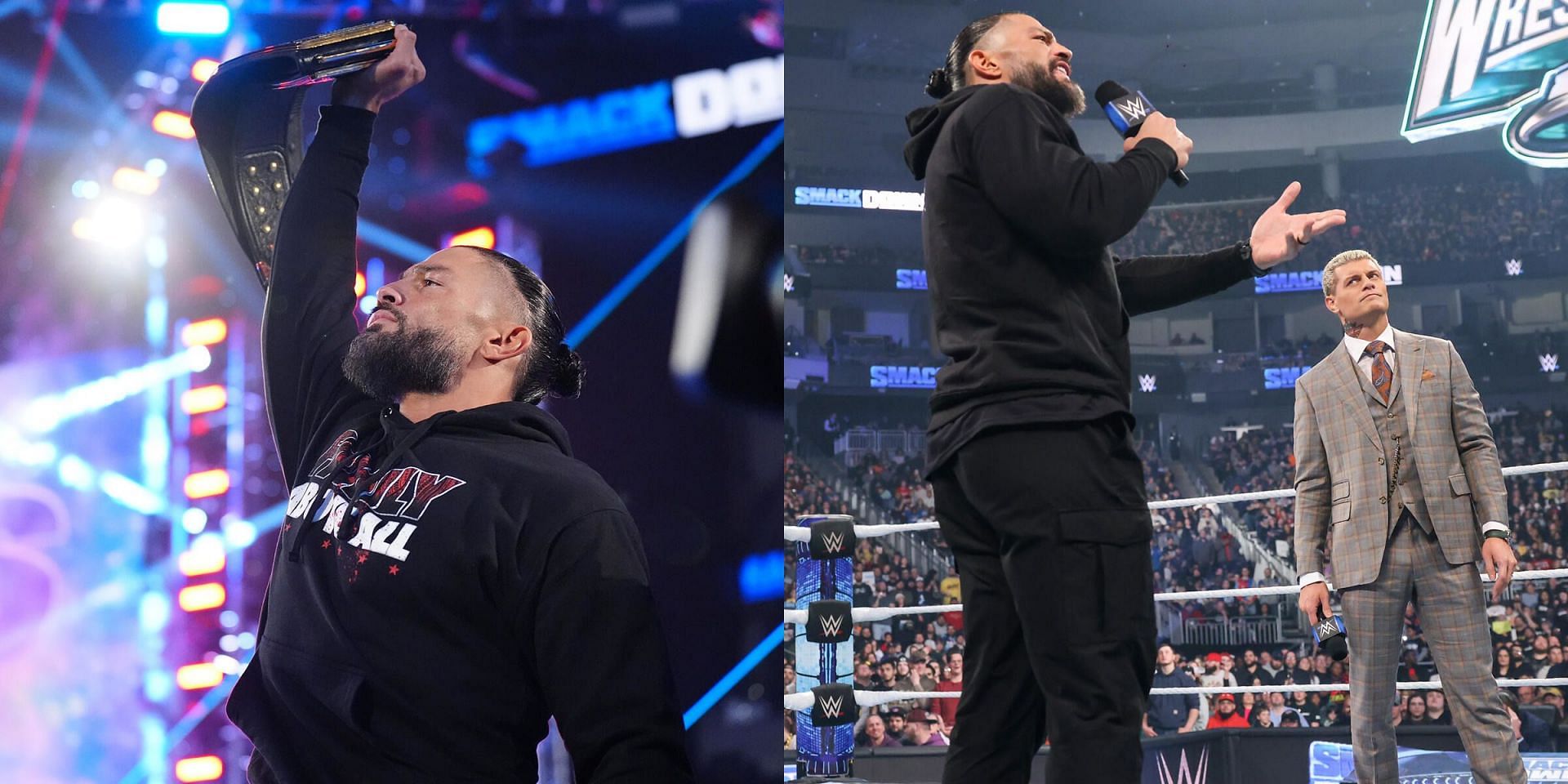 WWE सुपरस्टार रोमन रेंस और कोडी रोड्स