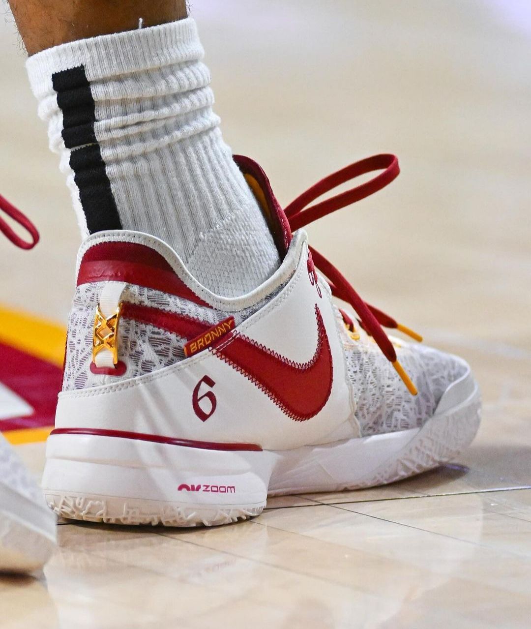 bronny james custom shoes