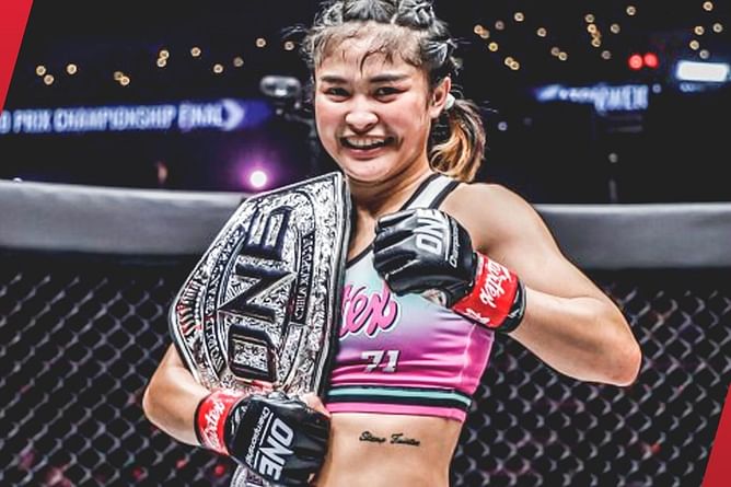 Stamp Fairtex pleased that first atomweight MMA world title defense will go down in Bangkok: “It’s very good for me”