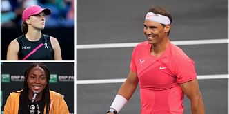 "Funny how Nadal is so popular with the girls but he’s so shy"-Fans react to Swiatek, Gauff & others picking Spaniard as dream mixed doubles partner