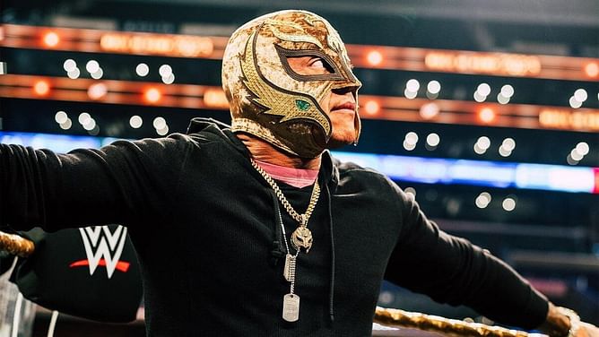 "Latinos forever" - Rey Mysterio discusses the "hard decision" he made on his WrestleMania XL partner