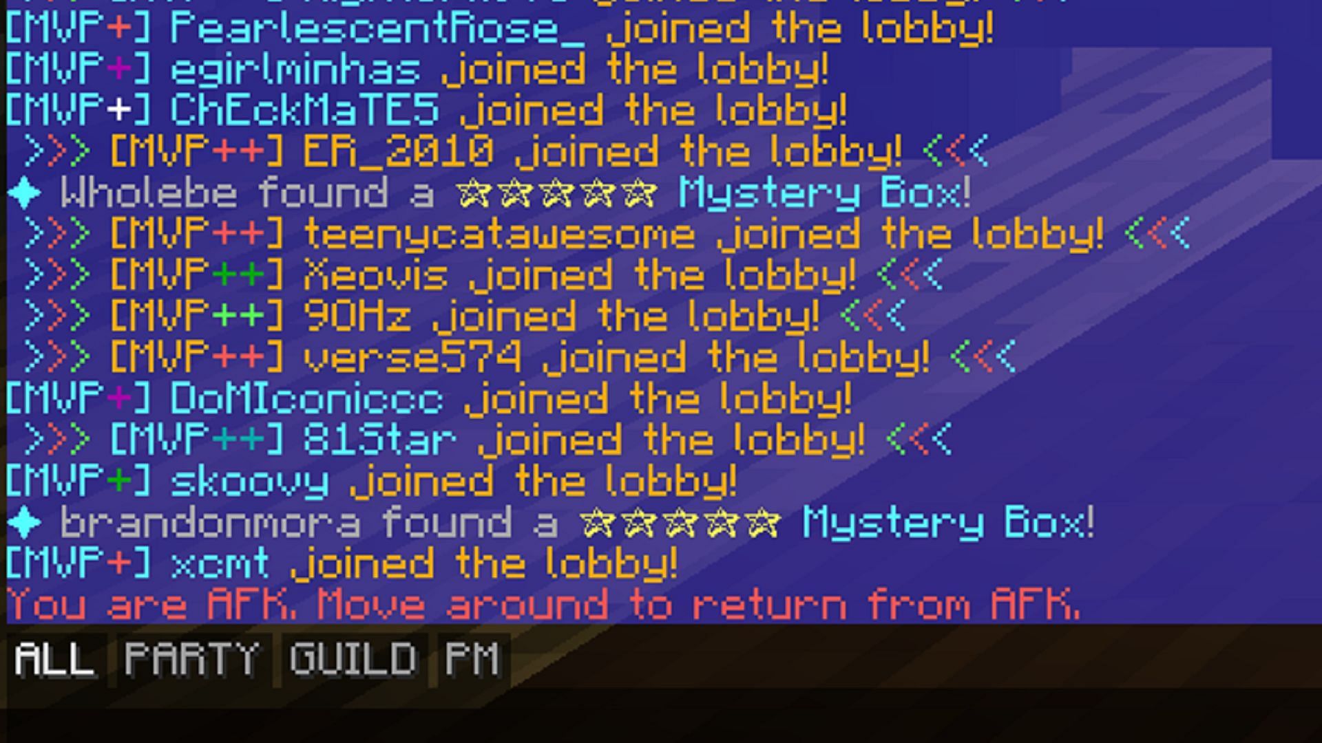 Chatting helps Minecraft fans better organize their chat window (Image via Polyfrost/Modrinth)