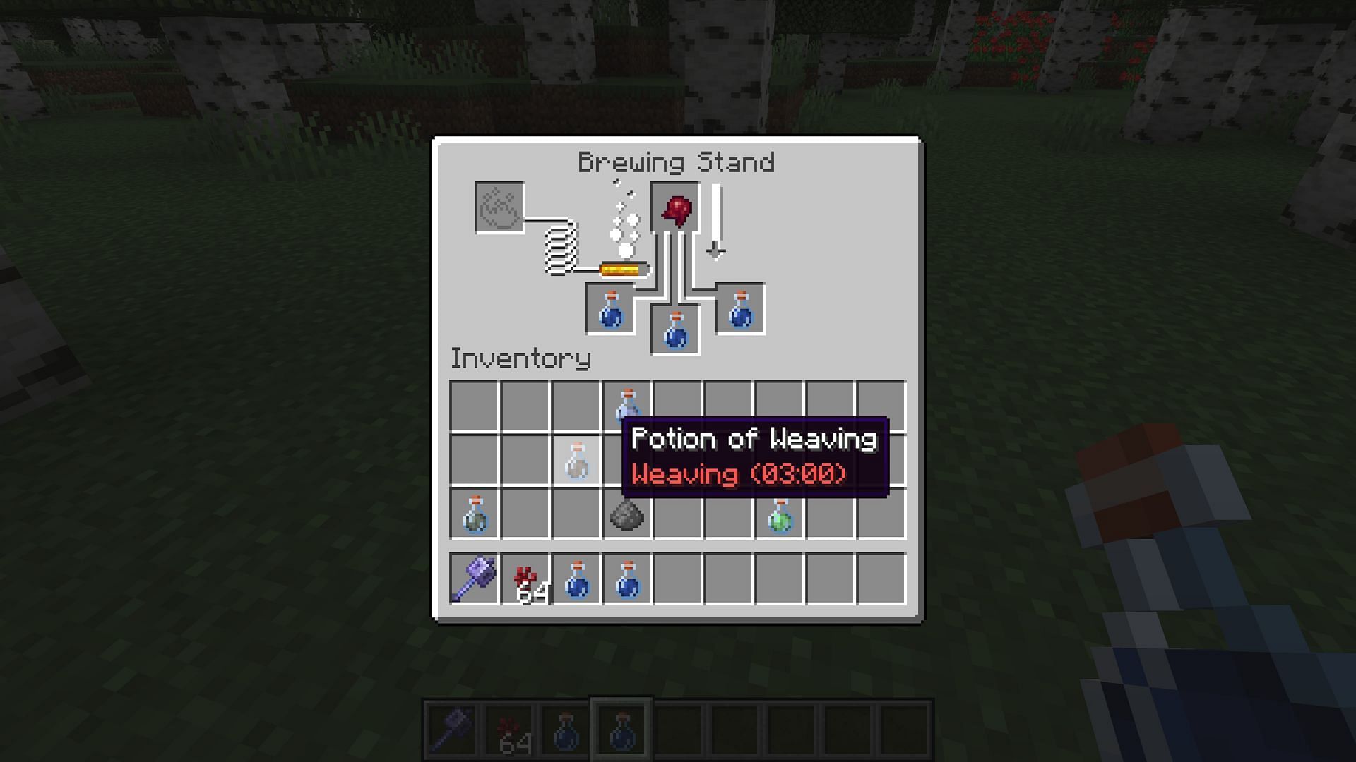 These new potions mean players have more reason to start brewing (Image via Mojang)