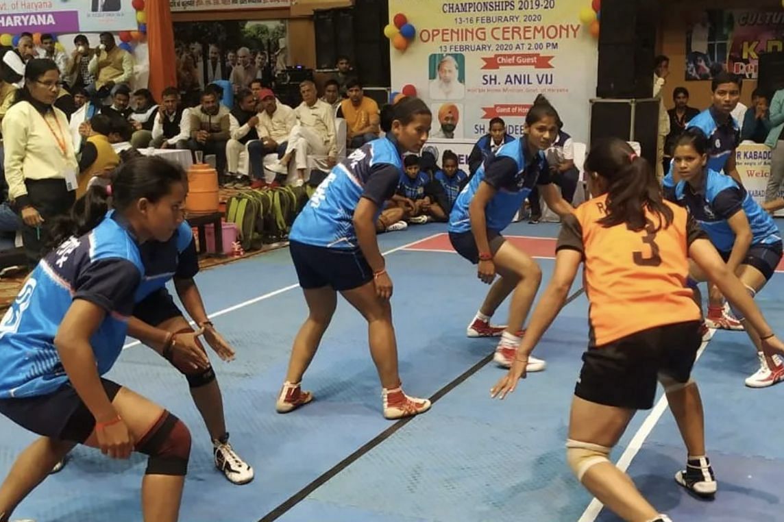 33rd Sub Junior National Kabaddi Championship 2024 for Girls. (Credit: Kabaddi Adda/Instagram)
