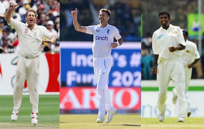 James Anderson completes 700 Test wickets: Who were Shane Warne and Muttiah Muralitharan’s 700th Test victims?