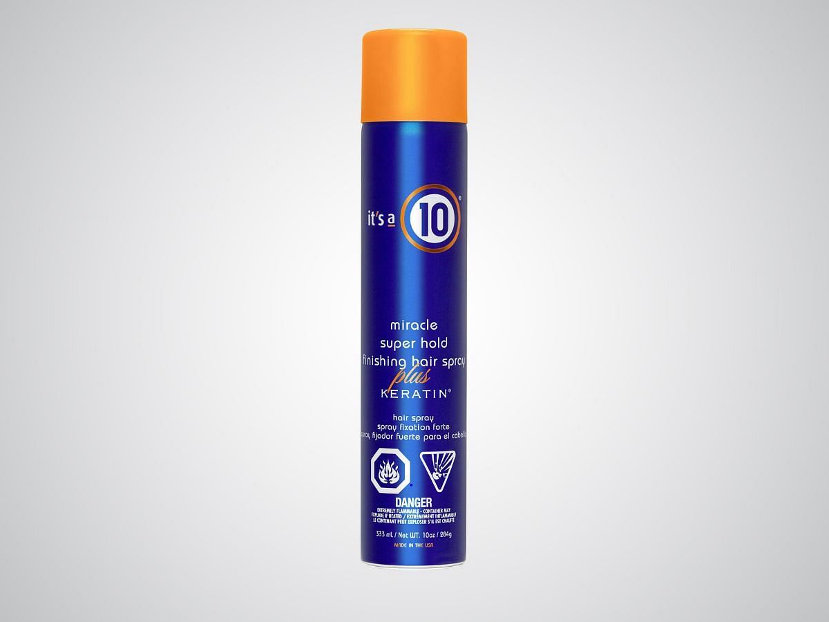 The Miracle Finishing Spray Plus Keratin (Image via It&rsquo;s a 10)