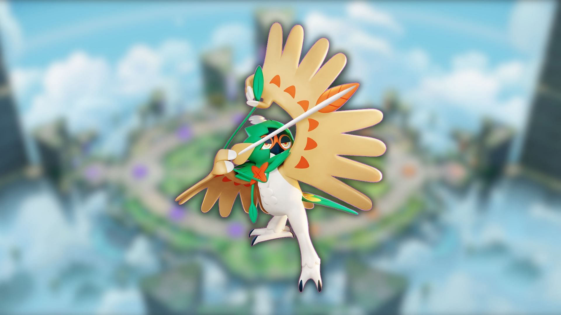 Decidueye in Pokemon Unite (image via The Pokemon Company)