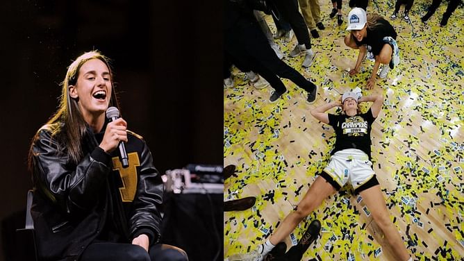 $3.1 million NIL-valued Caitlin Clark backs Sydney Affolter after bagging stellar 64-54 victory against WVU: "So proud of you squid"