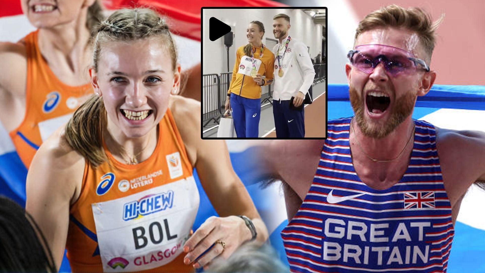 Femke Bol and Josh Kerr both won gold medals at the World Athletics Indoor Championships 2024