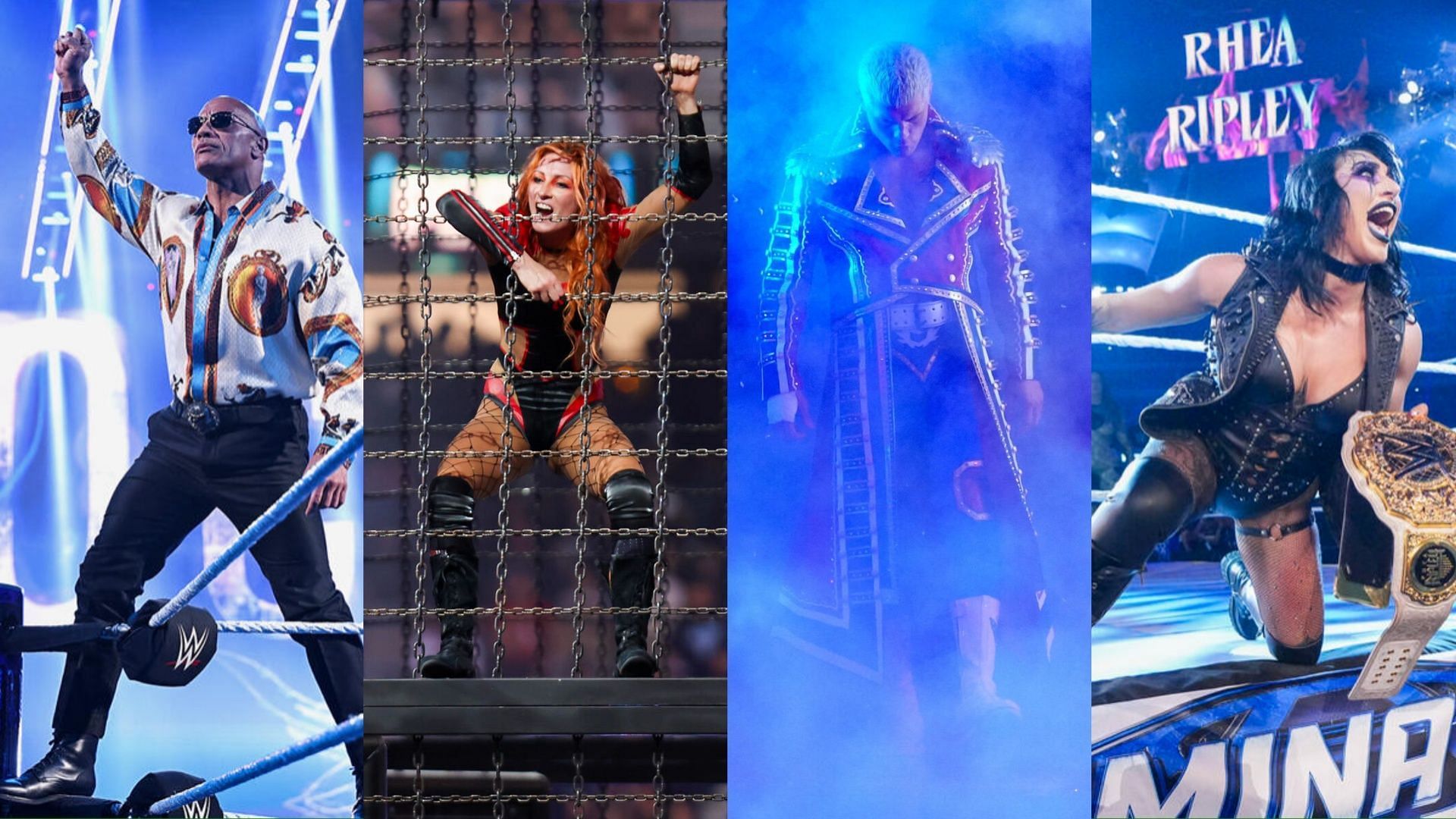 These four superstars will be in action at WrestleMania 40