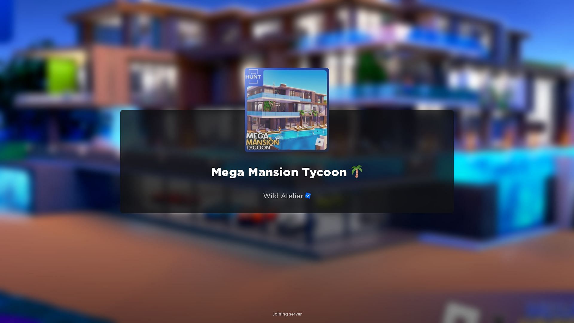 Mega Mansion Tycoon - Roblox The Hunt: First Edition