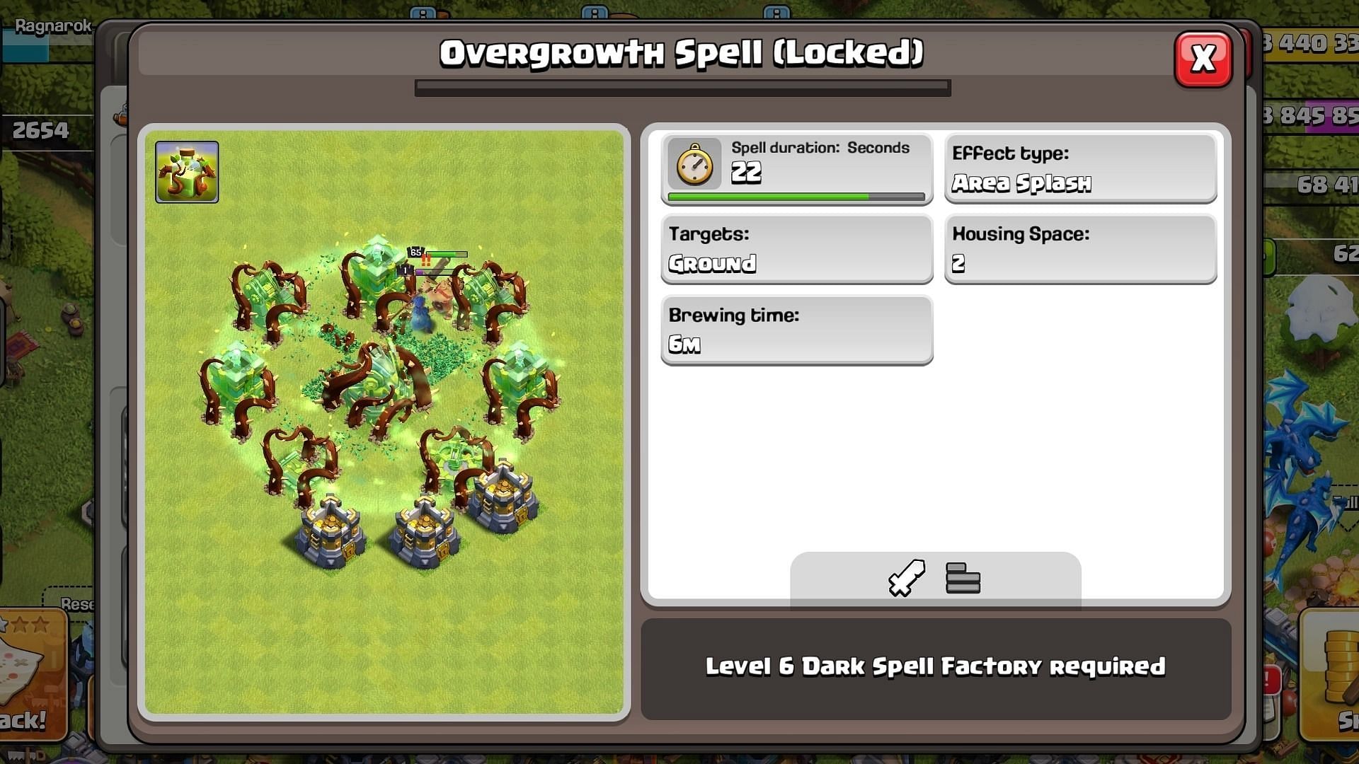 New Overgrowth Spell (Image via Supercell)