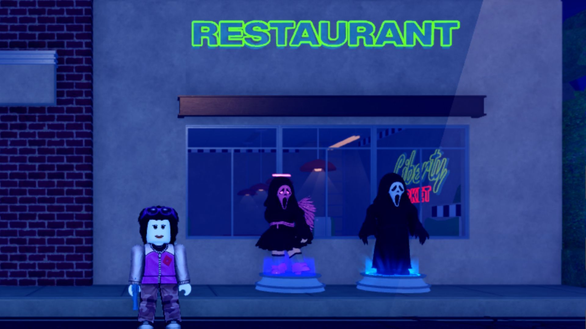 Shops in Survive the Slasher (Image via Roblox || Sportskeeda)