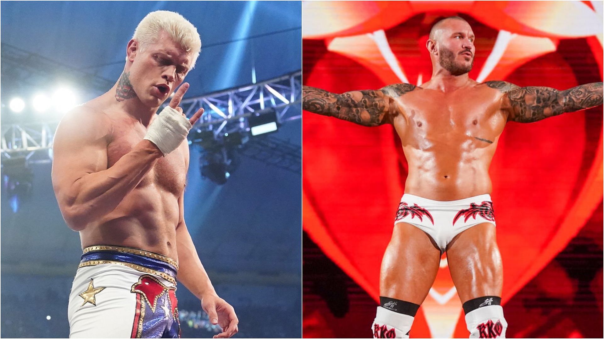 Cody Rhodes and Randy Orton worked together in 2023.