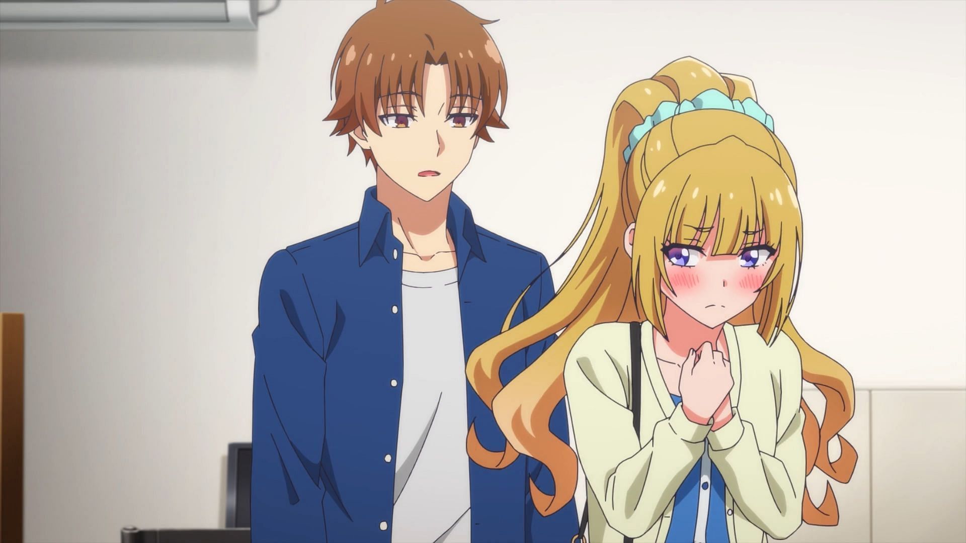 Kiyotaka and Karuizawa, as seen in Classroom of the Elite season 3 episode 13 (Image via Lerche)