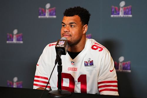 Arik Armstead: Super Bowl LVIII - San Francisco 49ers Media Availability