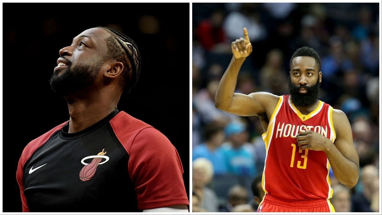 Former NBA champion ranks Rockets' James Harden as best SG over Dwyane Wade for quirky reason: "He was unguardable"