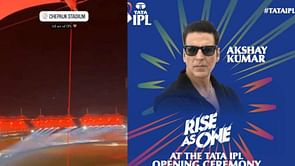 [Watch] Lighting team begins practice sessions at MA Chidambaram Stadium ahead of IPL 2024 Opening Ceremony
