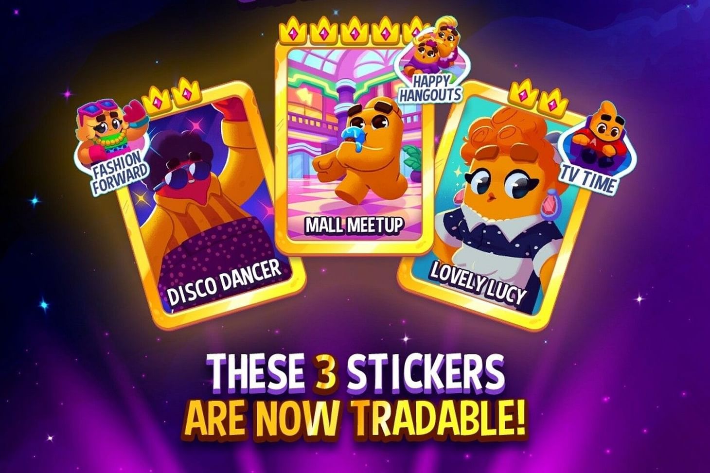 Sticker collection (Image via SuperPlay Ltd.)