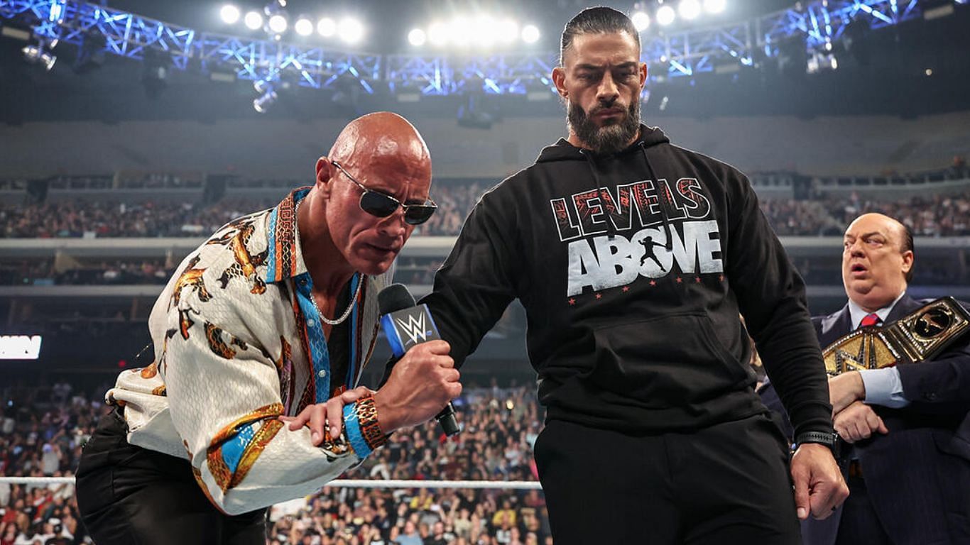 The Rock &amp; Roman Reigns are set to face Cody Rhodes &amp; Seth Rollins at WrestleMania